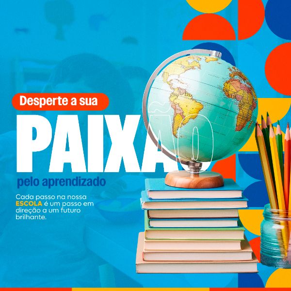 VOLTA ÀS AULAS ESCOLAR FEED PSD