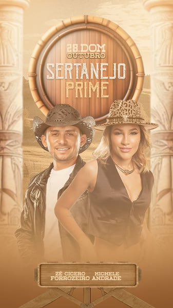 AAP 22 POST PARA EVENTOS - SERTANEJO PRIME STORY