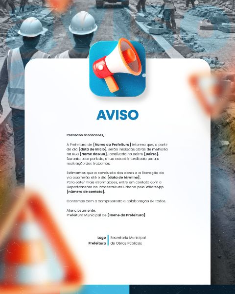 Aviso - Comunicado