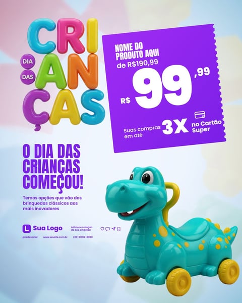 COLEÇÃO DIA DAS CRIANÇAS POST 09