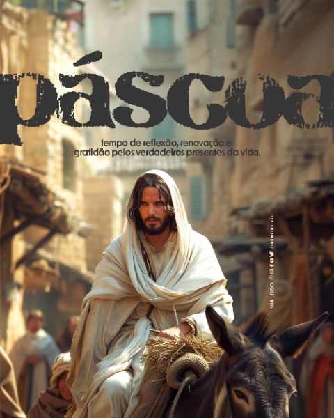 SOCIAL MEDIA - PÁSCOA - GRATIDÃO