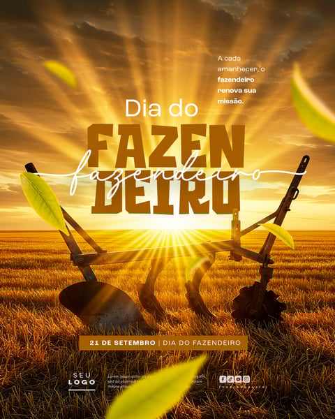 DIA DO FAZENDEIRO 21 DE SETEMBRO SOCIAL MEDIA PSD EDITÁVEL 10