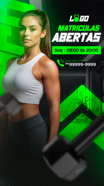 STORY ACADEMIA MATRICULAS ABERTAS SOCIAL MEDIA PSD