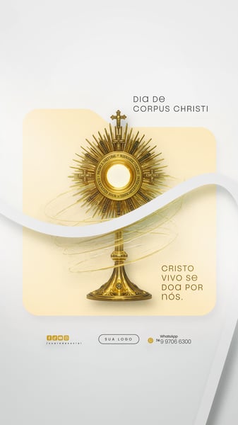 DIA DE CORPUS CHRISTI SOCIAL MEDIA PSD EDITÁVEL