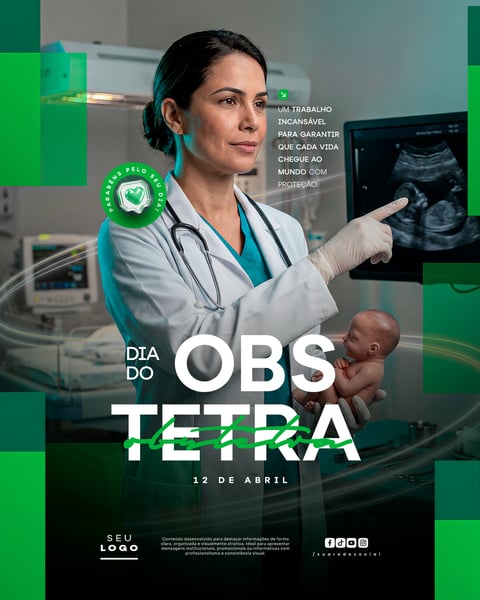 DIA DO OBSTETRA 12 DE ABRIL SOCIAL MEDIA PSD EDITÁVEL 5