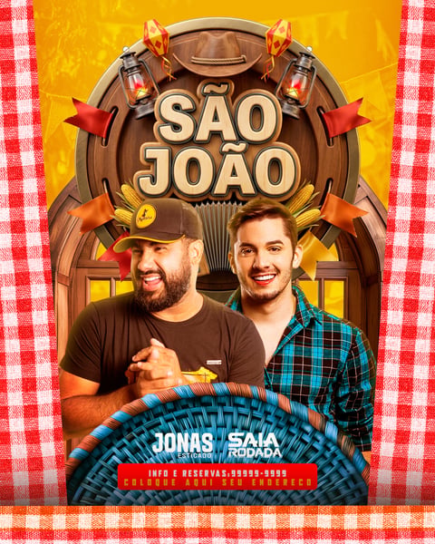 FLYERS DE EVENTOS SÃO JOÃO 04