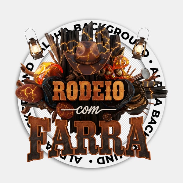 SELO 3D SERTANEJO RODEIO COM FARRA 08