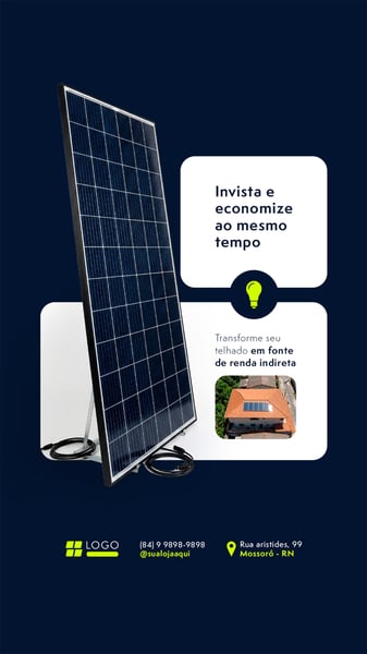 Energia Solar - Posts e Stories