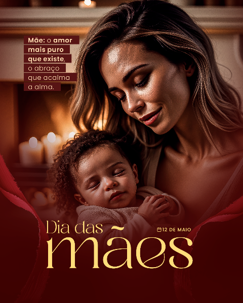 SOCIAL MEDIA - DIA DAS MÃES . 8 DE MAIO