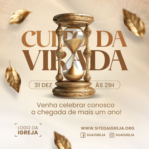 SOCIAL MEDIA - ANO NOVO FELIZ 2024 - NEW YEAR HAPPY 2024 - 34 FEED QUADRADO