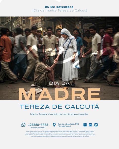 DIA DA MADRE TERESA DE CALCUTÁ