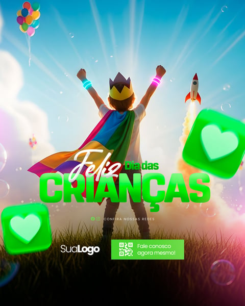 FEED 12 DE OUTUBRO FELIZ DIA DAS CRIANÇAS SOCIAL MEDIA 02