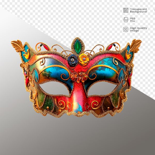 MÁSCAR DE CARNAVAL  - ELEMENTO PARA COMPOSIÇÃO