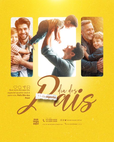 11 DE AGOSTO FEED DIA DOS PAIS