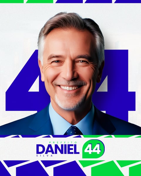 CAMPANHA ELEITORAL POLÍTICA ELEIÇÃO PREFEITO VEREADOR FEED 4A SOCIAL MEDIA PSD EDITÁVEL
