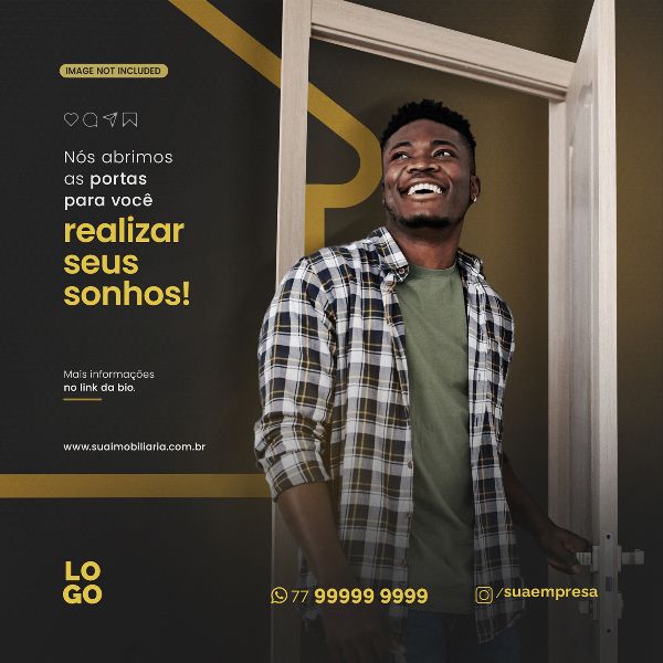 NÓS ABRIMOS AS PORTAS PARA VOCÊ - IMOBILIÁRIA