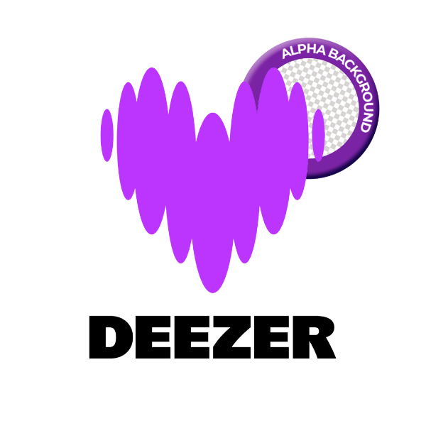 LOGO PLATAFORMA DE MÚSICA DIGITAL DEEZER PNG TRANSPARENTE SEM FUNDO