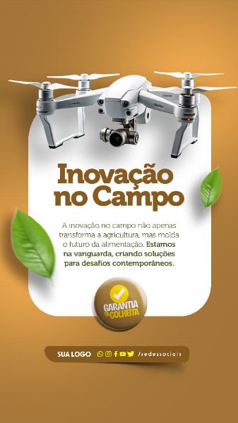 STORY - AGRONEGÓCIO - INOVAÇÃO NO CAMPO
