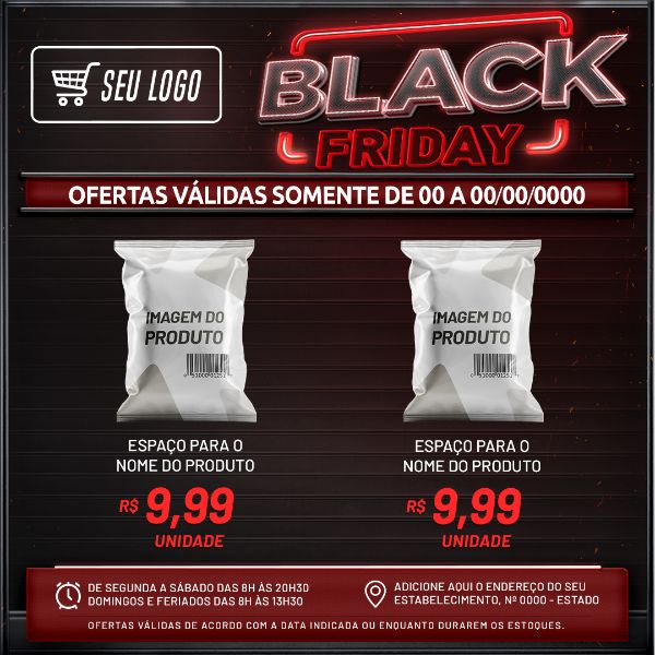 FOLHETO BLACK FRIDAY - 2 PRODUTOS