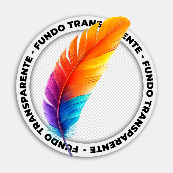 PENA COLORIDA | CARNAVAL | IMAGEM SEM FUNDO | PSD EDITÁVEL