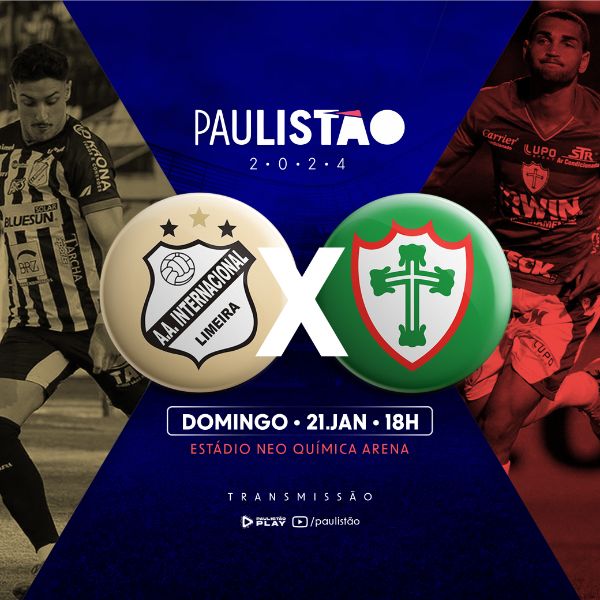 SOCIAL MEDIA - PAULISTÃO 2024 - INTER DE LIMEIRA X PORTUGUESA