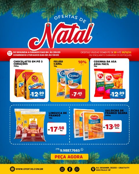 ENCARTE-OFERTAS DE NATAL-FEED-5 ITENS...