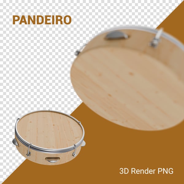 IKE PANDEIRO 3D RENDER PNG PARA COMPOSIÇÃO (9)