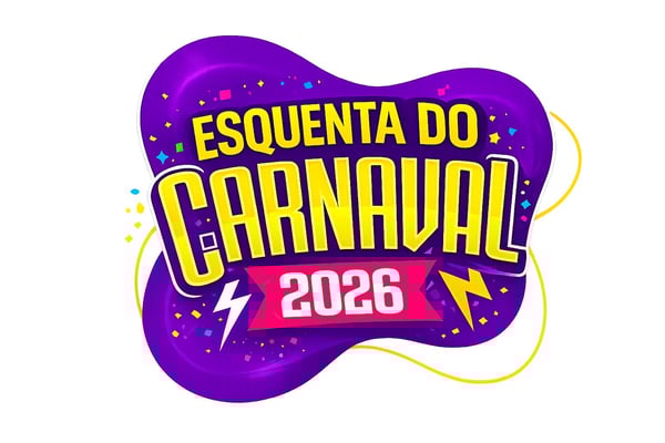 SELO 3D CARNAVAL 2026 ESQUENTA DO CARNAVAL