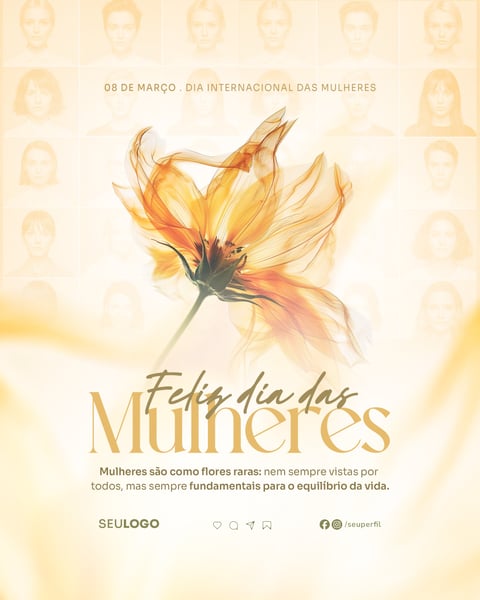 Social Media Dia Internacional das Mulheres