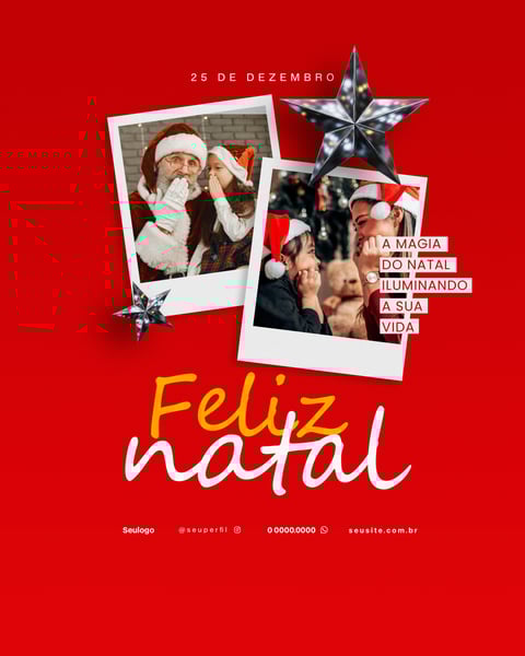 FELIZ NATAL FLYER PSD 6