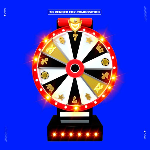 3D RENDER OBJECT CASINO ROULETTE