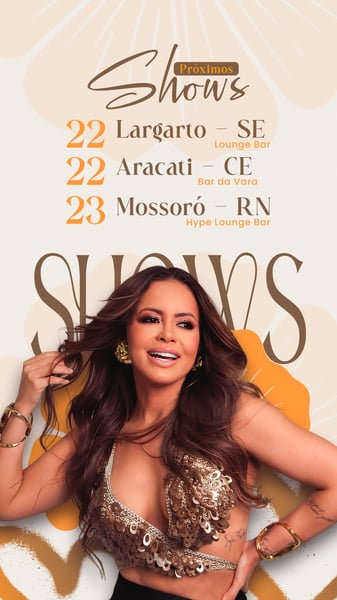 FLYER AGENDA SEMANAL FORRÓ DO MUIDO VERÃO 2026 STORY PSD EDITÁVEL 21