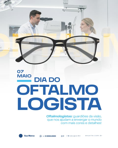 SOCIAL MEDIA DIA DO OFTALMOLOGISTA 07 DE MAIO