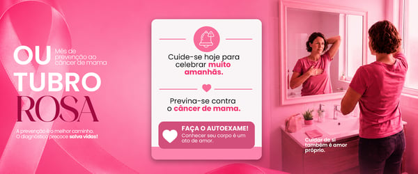 MÊS DE CONSCIENTIZAÇÃO DO CÂNCER DE MAMA OUTUBRO ROSA 1