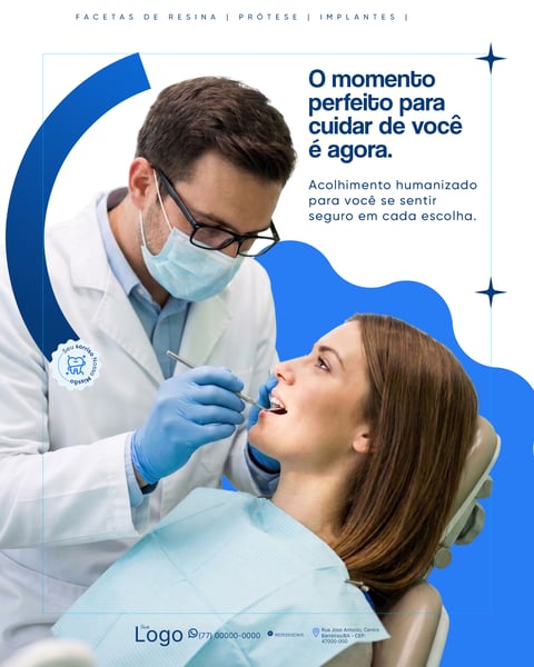CLÍNICA ODONTOLÓGICA CUIDAR É PREVENIR SOCIAL MEDIA FIGMA EDITÁVEL 2