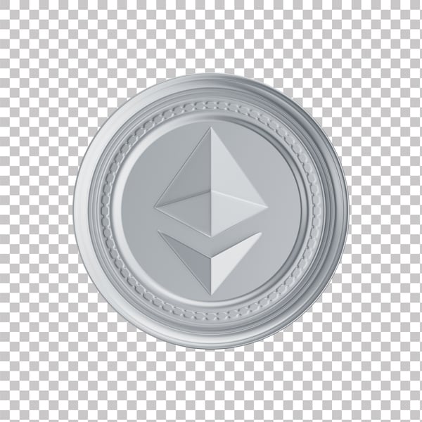 ICX ASSET 3D DE CRIPTOMOEDAS ETHEREUM COM FUNDO ISOLADO (1)