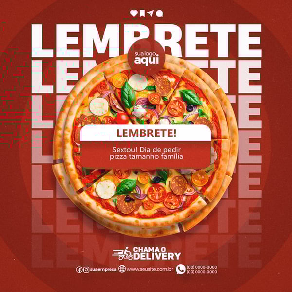 LNX SOCIAL MEDIA PIZZARIA, DELIVERY 3