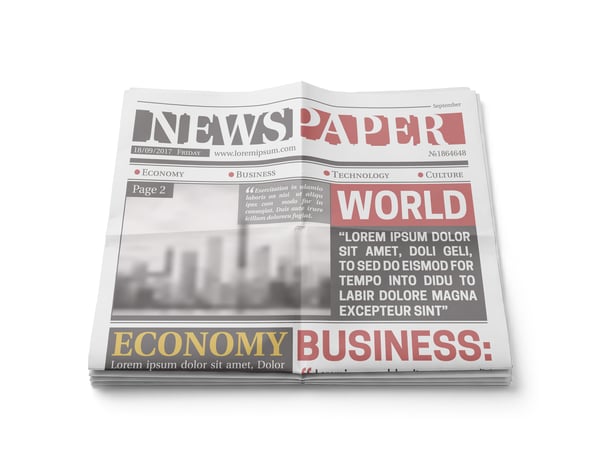 JORNAL PSD EDITÁVEL MOCKUP