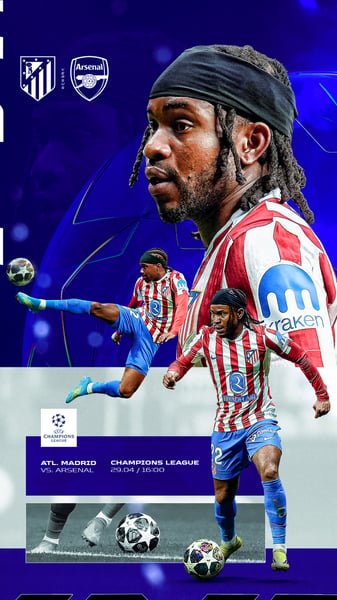 FLYER MATCHDAY LOOKMAN ATL MADRID