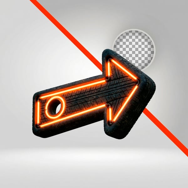 SETA DE BORRACHA COM LED LUZES EM PNEUS LUZES  PARA SHOWS