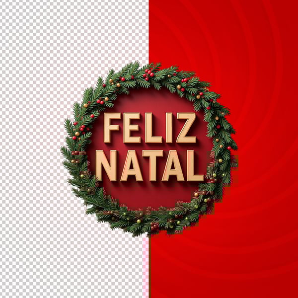 FELIZ NATAL  GUIRLANDA