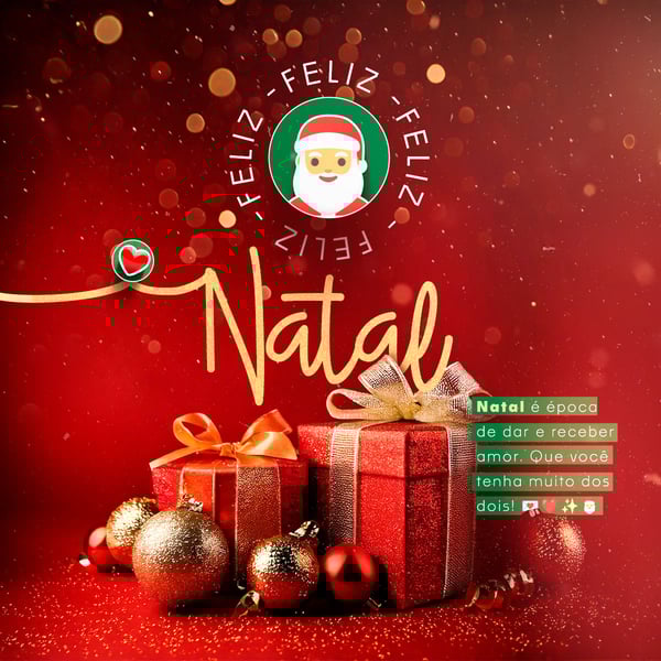 TJA SOCIAL MEDIA FELIZ NATAL FEED NESTE NATAL, QUE VOCÊ ESTELA CERCADO POR AQUELES QUE AMA
