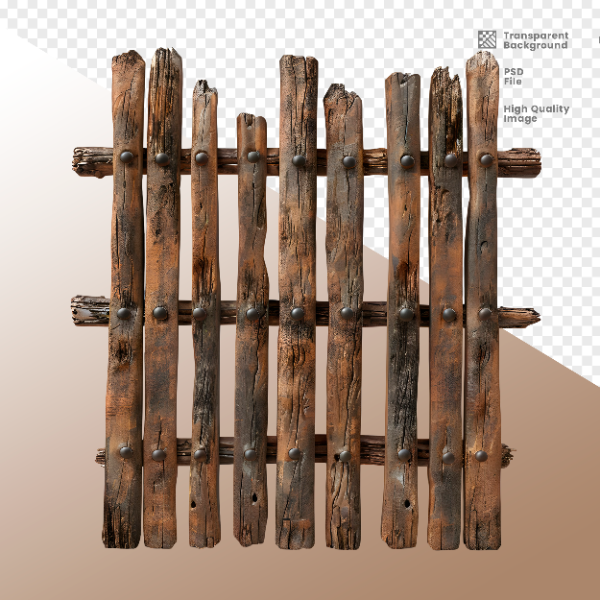 ESTRUTURA DE MADEIRA - ELEMENTO 3D PARA COMPOSIÇÃO - WOOD