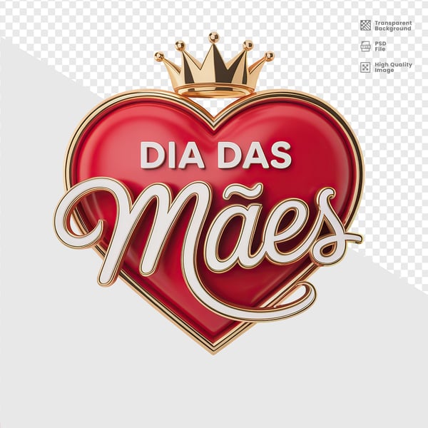 ELEMENTO 3D DIA DAS MÃES 2