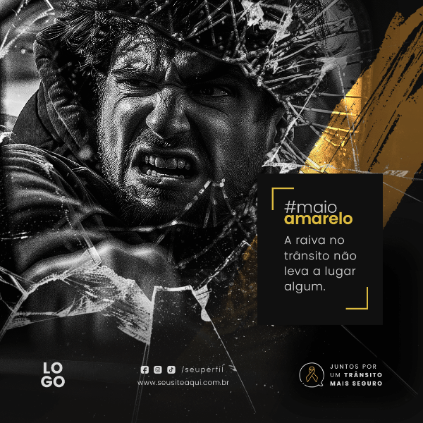 MAIO AMARELO - JUNTOS POR UM TRANSITO MAIS SEGURO