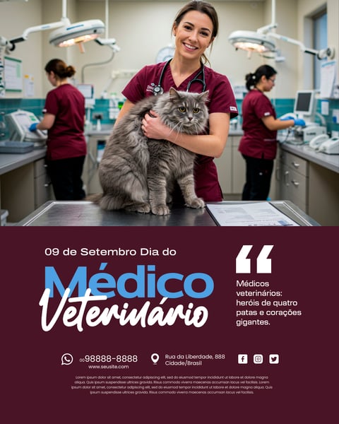 9 DE SETEMBRO DIA DO MÉDICO VETERINÁRIO