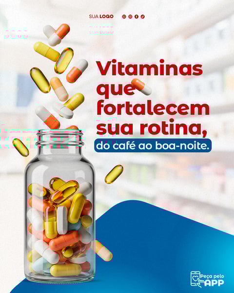REDE SOCIAL FARMÁCIA VITAMINAS
