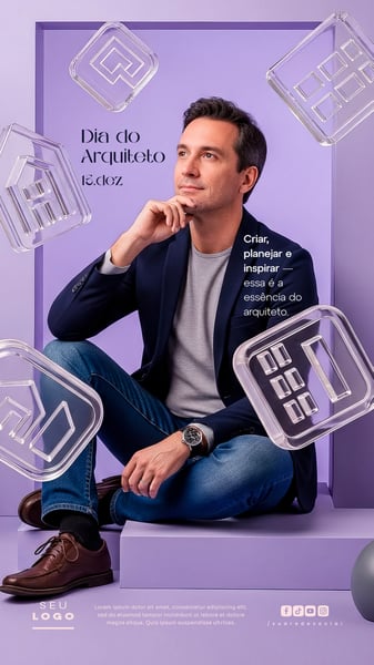 DIA DO ARQUITETO 15 DE DEZEMBRO STORY SOCIAL MEDIA PSD EDITÁVEL 1