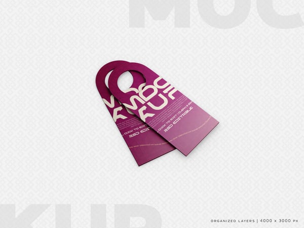 MODELO EDITÁVEL PSD DE CABIDE DE PORTA ÂNGULO 1 MOCKUP