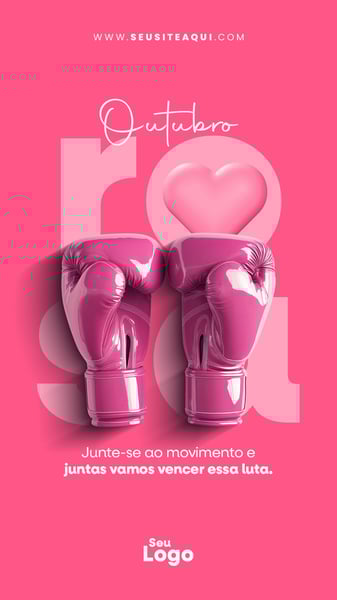 STORY OUTUBRO ROSA SOCIAL MEDIA